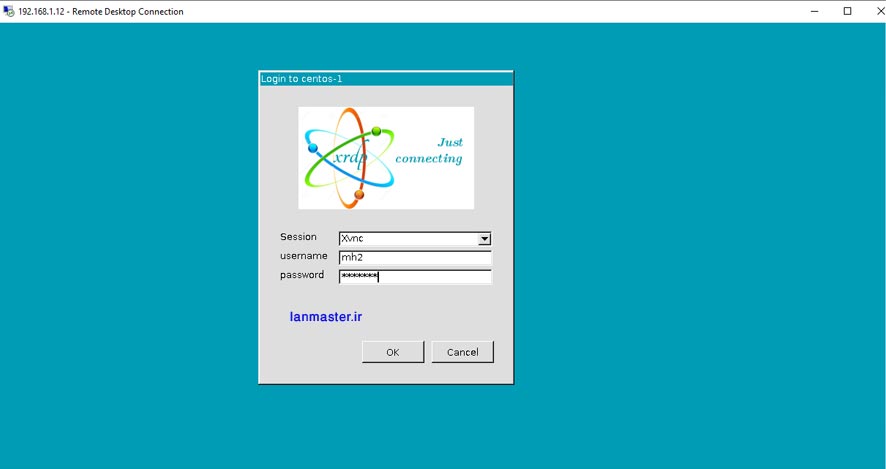 ریموت دسکتاپ به لینوکس از ویندوز