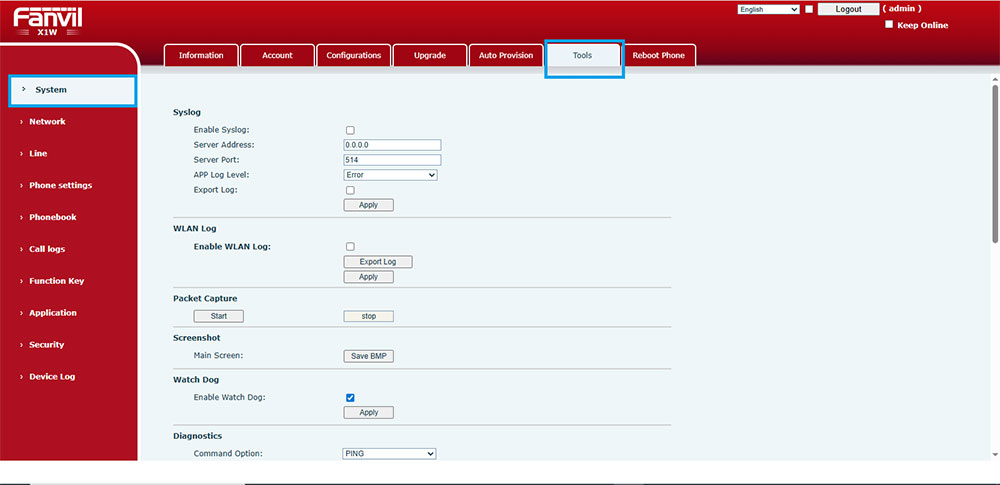 ابزارهای کلی عیب‌یابی گوشی‌های فنویل